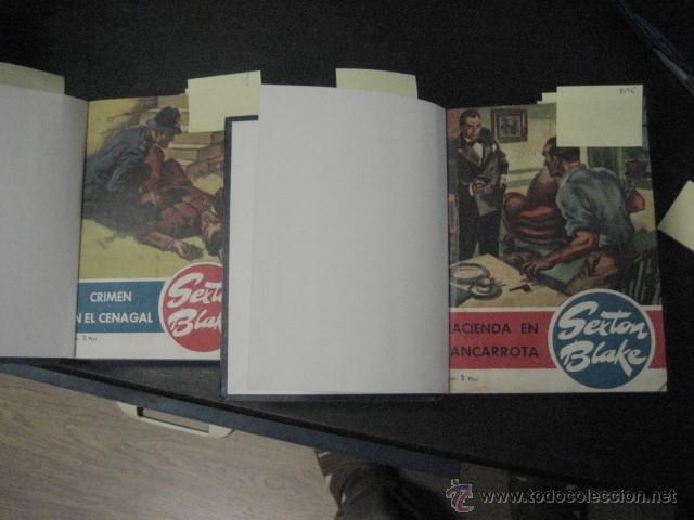 C&oacute;mics: 2 TOMOS SEXTON BLAKE CON LOS 13 PRIMEROS NUMEROS + EL N&ordm;15 REF G4 - Foto 5