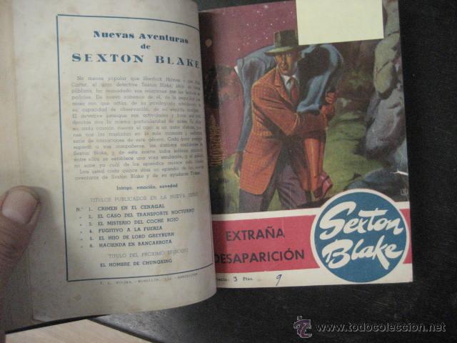 C&oacute;mics: 2 TOMOS SEXTON BLAKE CON LOS 13 PRIMEROS NUMEROS + EL N&ordm;15 REF G4 - Foto 8