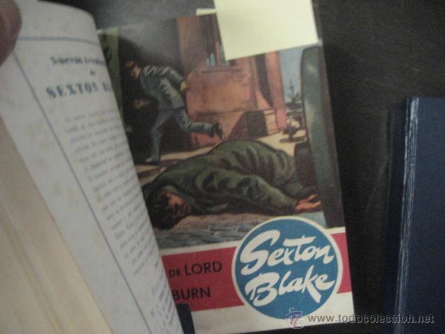 C&oacute;mics: 2 TOMOS SEXTON BLAKE CON LOS 13 PRIMEROS NUMEROS + EL N&ordm;15 REF G4 - Foto 9