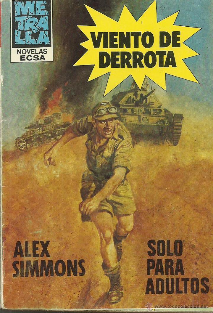 C&oacute;mics: EDICIONES CERES METRALLA VIENTO DE DERROTA DE ALEX SIMMONS - Foto 1