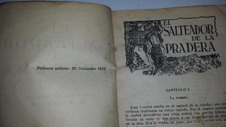 C&oacute;mics: EL SALTEADOR DE LA PRADERA N&ordm;4 - 1&ordm; ED. 1933 - Foto 2
