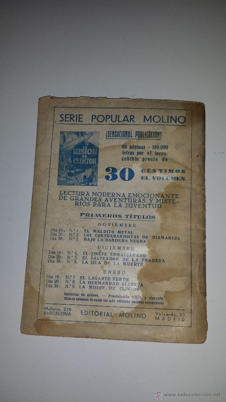C&oacute;mics: EL SALTEADOR DE LA PRADERA N&ordm;4 - 1&ordm; ED. 1933 - Foto 3
