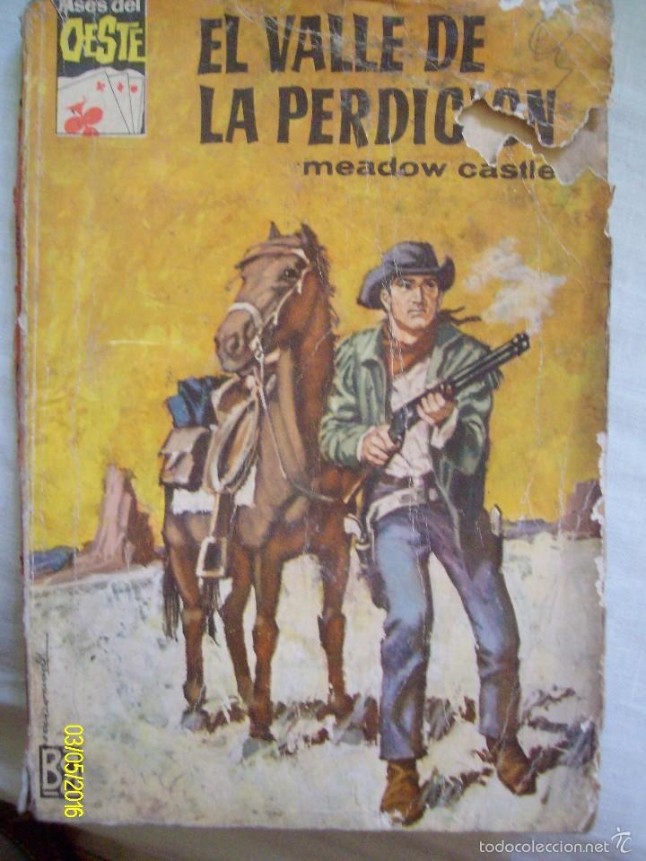 C&oacute;mics: EL VALLE DE LA PERDICION MEADOW CASTLE BOLSILIBROS ASES DEL OESTE N&ordm; 359 BRUGUERA