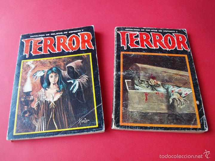 C&oacute;mics: ANTOLOG&Iacute;A DE RELATOS DE ESPANTO Y TERROR - N&ordm; 7 Y 16 - EDICIONES DRONTE 1972 - 73 - Foto 1