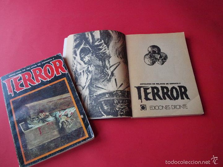 C&oacute;mics: ANTOLOG&Iacute;A DE RELATOS DE ESPANTO Y TERROR - N&ordm; 7 Y 16 - EDICIONES DRONTE 1972 - 73 - Foto 3