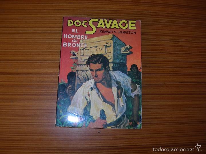 C&oacute;mics: DOC SAVAGE N&ordm; 1   EL HOMBRE DE BRONCE  EDITA ATE - Foto 1