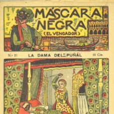 Cómics: MÁSCARA NEGRA Nº21 (EL VENGADOR). EDITORIAL EL GATO NEGRO (ANTIGUA BRUGUERA). DIBUJOS DE NIEL. Lote 57516015