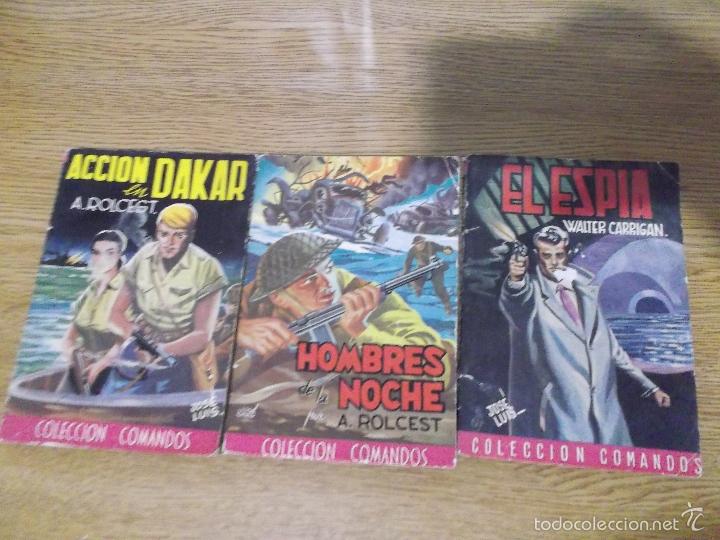 C&oacute;mics: COLECCION COMANDOS - LOTE DE 3 NUMEROS. - Foto 1