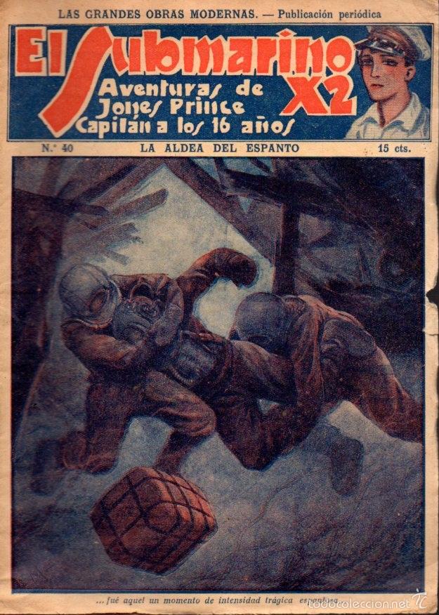 C&oacute;mics: EL SUBMARINO X2 N&ordm; 40 : LA ALDEA DEL ESPANTO - Foto 1
