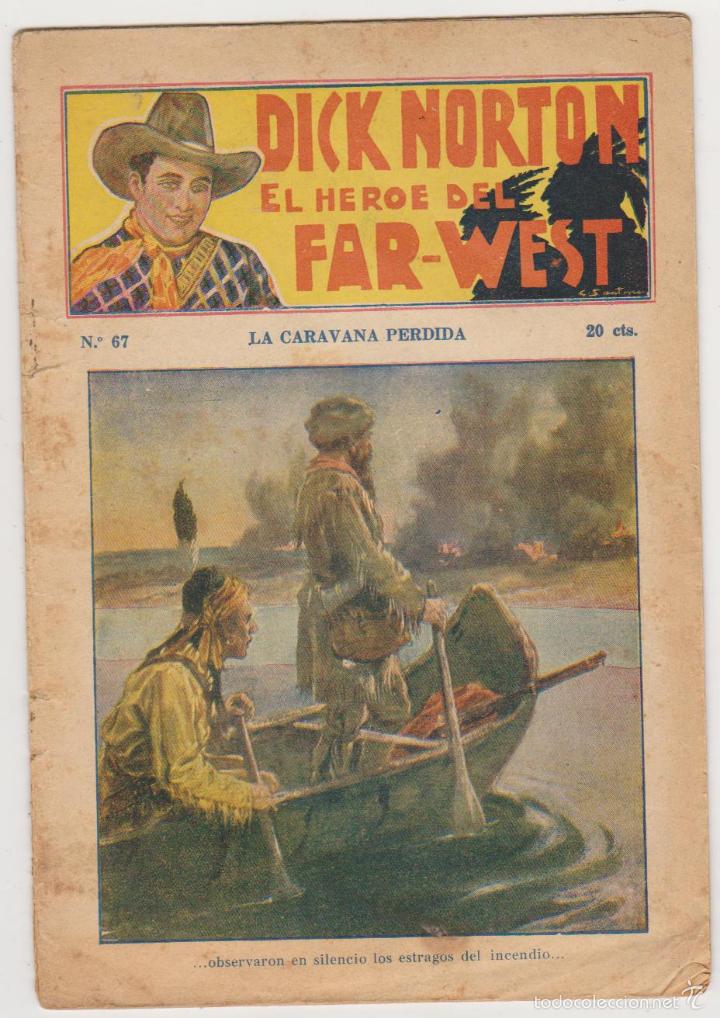 C&oacute;mics: Dick Norton El H&eacute;roe del Far West.n&ordm;  67.  Editorial Vecchi. - Foto 1