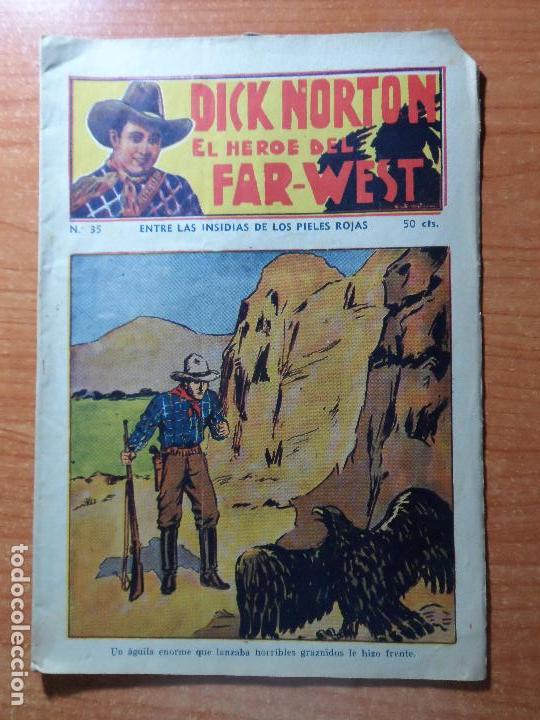 C&oacute;mics: DICK NORTON HEROE DEL FAR WEST N&ordm; 35 DE HISPANO AMERICANA - Foto 1