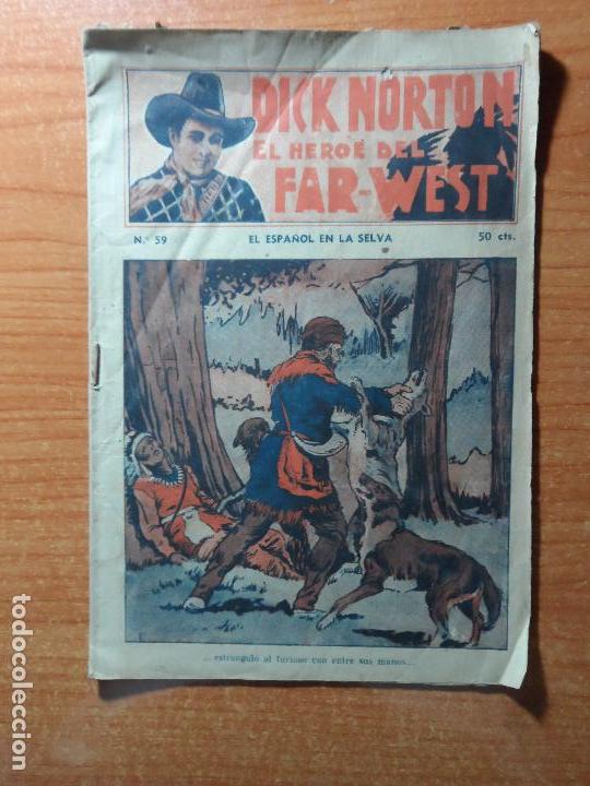 C&oacute;mics: DICK NORTON HEROE DEL FAR WEST N&ordm; 59  DE HISPANO AMERICANA - Foto 1