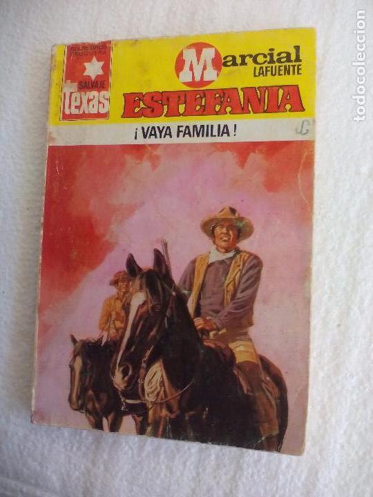 C&oacute;mics: Marcial Lafuente M. L. Estefan&iacute;a. n&ordm; 1310. Vaya Familia. Colecc salvaje Texas Bolsilibros Bruguera.