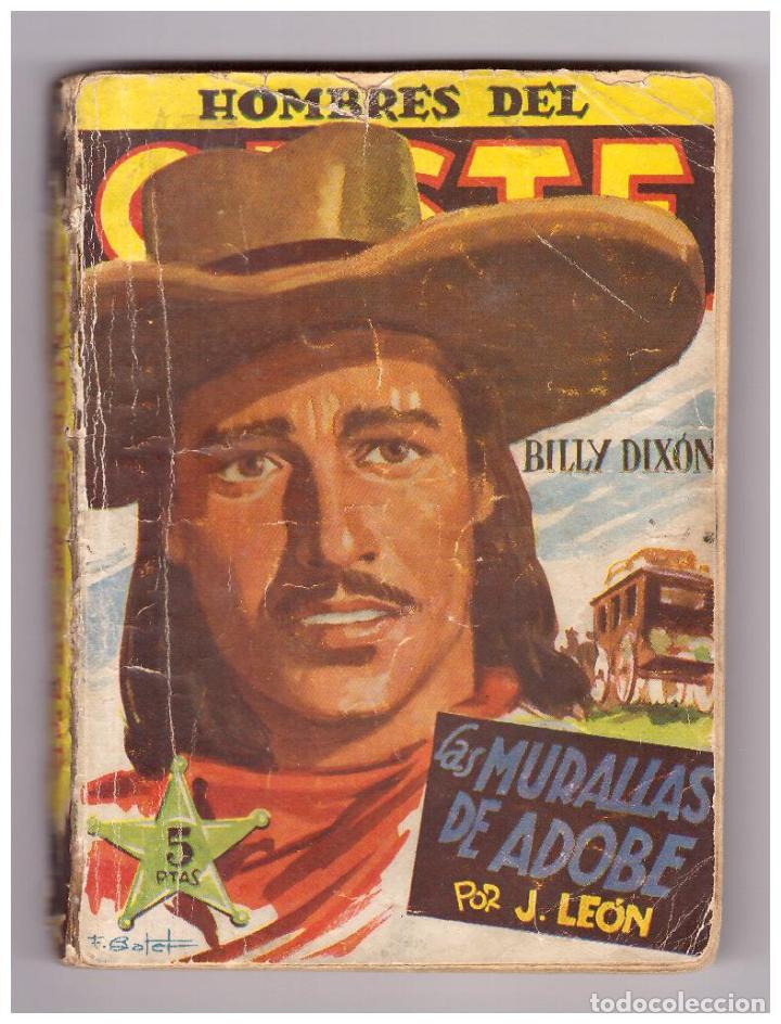C&oacute;mics: Hombres del Oeste n&ordm; 34. Billy Dixon. Editorial Cliper. - Foto 1