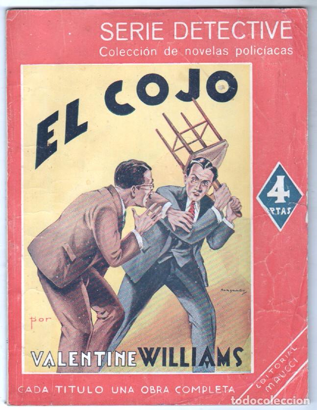 C&oacute;mics: SERIE DETECTIVE MAUCCI - EL COJO - VALENTINE WILLIAMS - - Foto 1