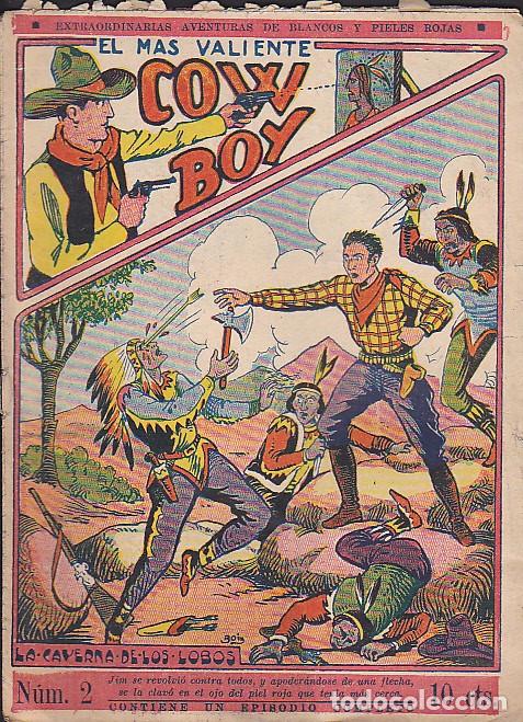 C&oacute;mics: NOVELA FOLLETIN EL MAS VALIENTE COW BOY N&ordm; 2 - Foto 1