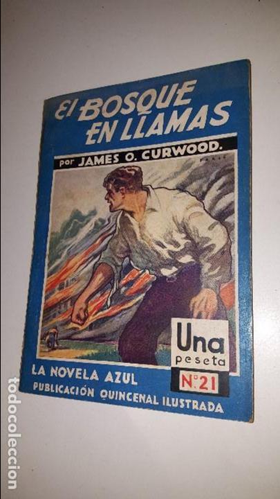C&oacute;mics: LA NOVELA AZUL- EL BOSQUE EN LLAMAS N&ordm; 21 - Foto 1