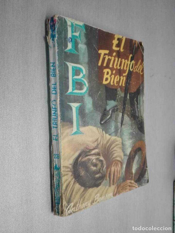 C&oacute;mics: EL TRIUNFO DEL BIEN / ANTHONY BENSON / FBI N&ordm; 238 / ED. ROLL&Aacute;N 1954 - Foto 1