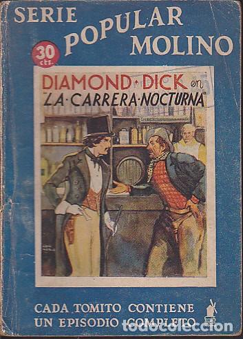C&oacute;mics: NOVELA COLECCION SERIE POPULAR MOLINO DIAMOND DICK - Foto 1