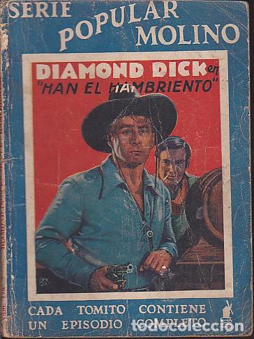 C&oacute;mics: NOVELA COLECCION SERIE POPULAR MOLINO DIAMOND DICK - Foto 1
