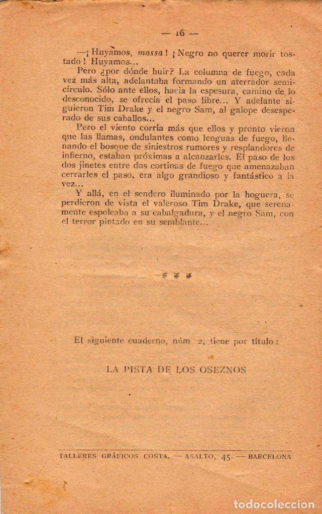 C&oacute;mics: Tim Drake, el h&eacute;roe del Far-West. A&ntilde;o 1925. N&uacute;mero 1: La selva ardiente - Foto 5