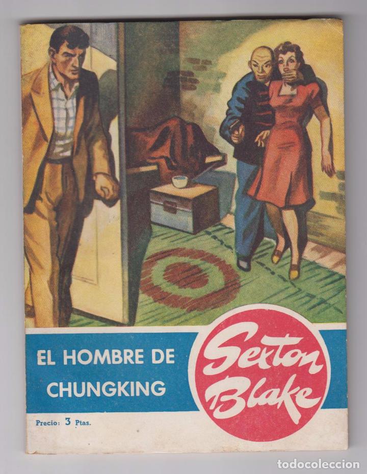 C&oacute;mics: Sexton Blake n&ordm;  7. El hombre de chungking. Ediciones Hymsa  194? - Foto 1