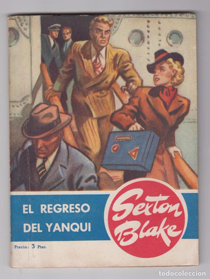 C&oacute;mics: Sexton Blake n&ordm;  8. El regreso del Yanqui. Ediciones Hymsa  194? - Foto 1