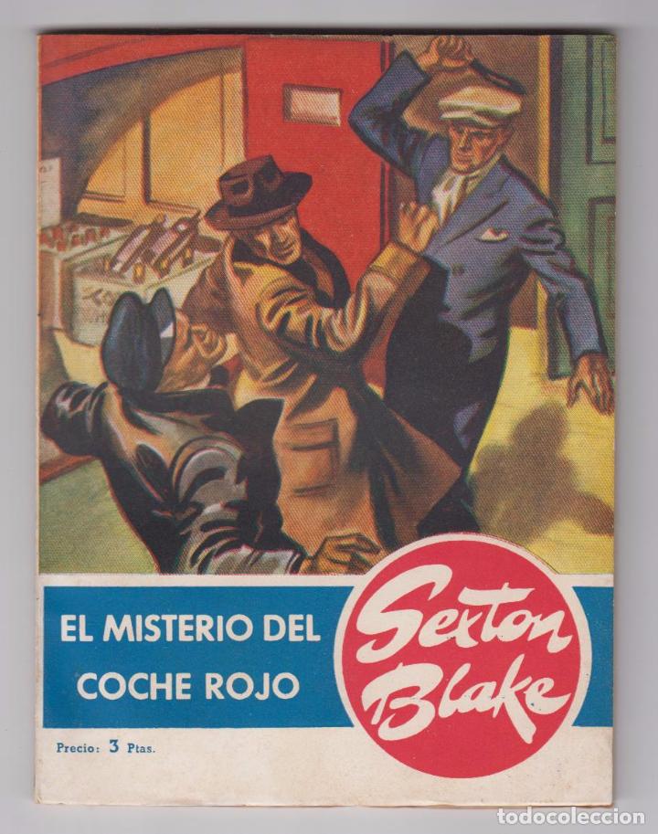 C&oacute;mics: Sexton Blake n&ordm;  3. El Misterio del coche rojo. Ediciones Hymsa  194? - Foto 1