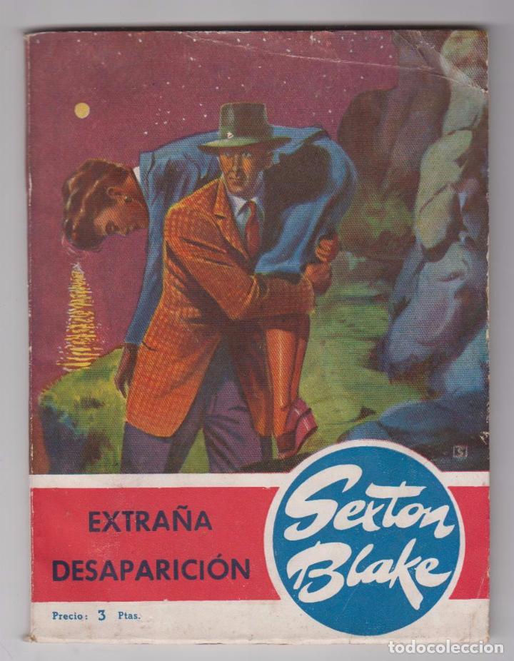 C&oacute;mics: Sexton Blake n&ordm;  9. Extra&ntilde;a desaparici&oacute;n. Hymsa  194?. - Foto 1