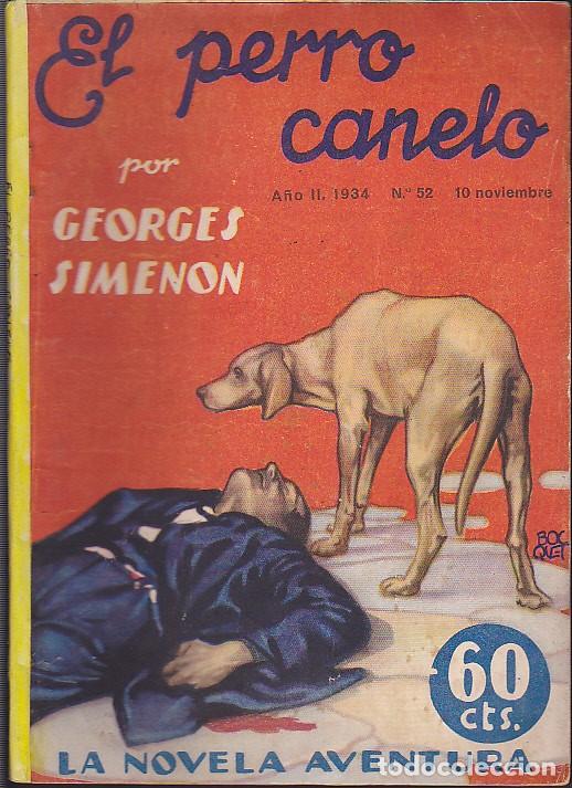 C&oacute;mics: NOVELA COLECCION LA NOVELA AVENTURA EL PERRO CANELO - Foto 1
