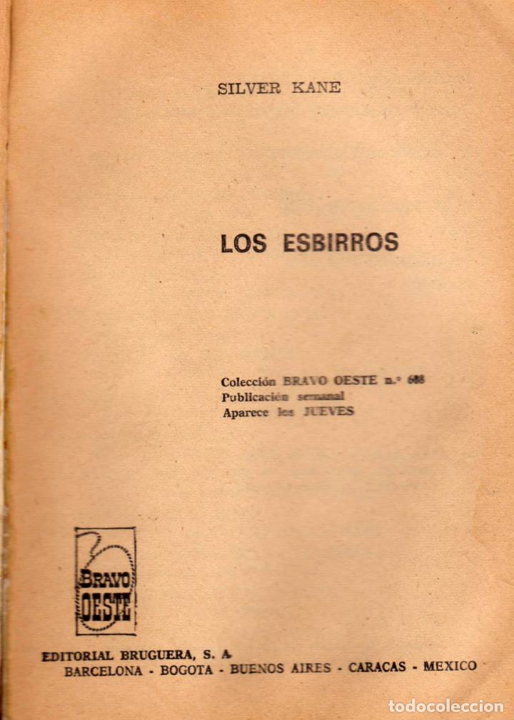 C&oacute;mics: Colecci&oacute;n Bravo Oeste. Autor: Silver Kane. N&uacute;mero 608: Los esbirros - Foto 2