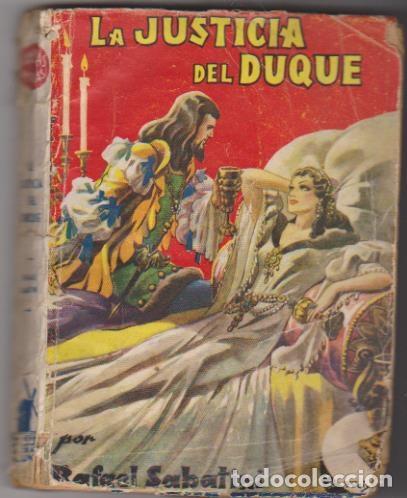 C&oacute;mics: La Justicia del duque. Rafael Sabatini. Molino. - Foto 1