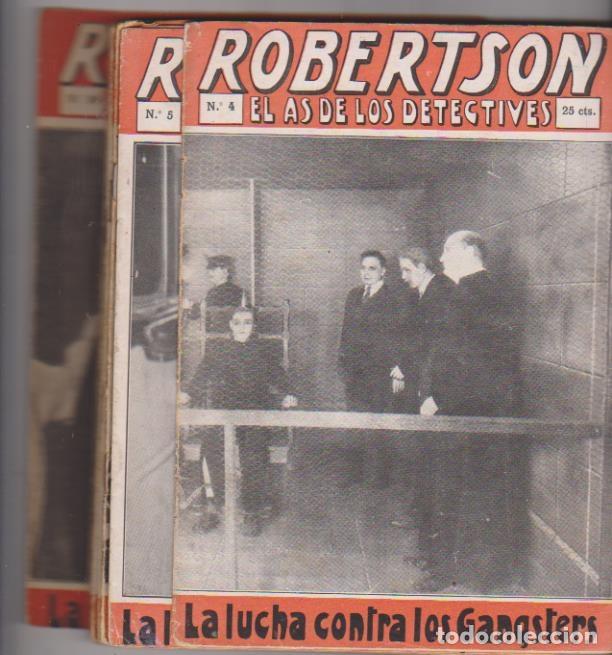 C&oacute;mics: Robertson El as de los Detectives. Editorial Vecchi. Lote de 17 ejemplares entre el 4 y 39. - Foto 1