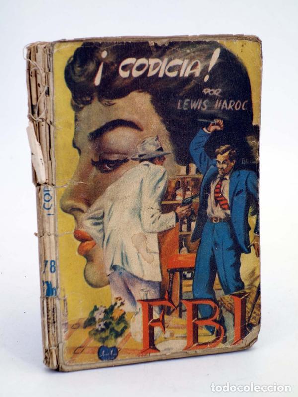 C&oacute;mics: FBI F.B.I 82. CODICIA (Lewis Haroc) Roll&aacute;n, 1950 - Foto 1