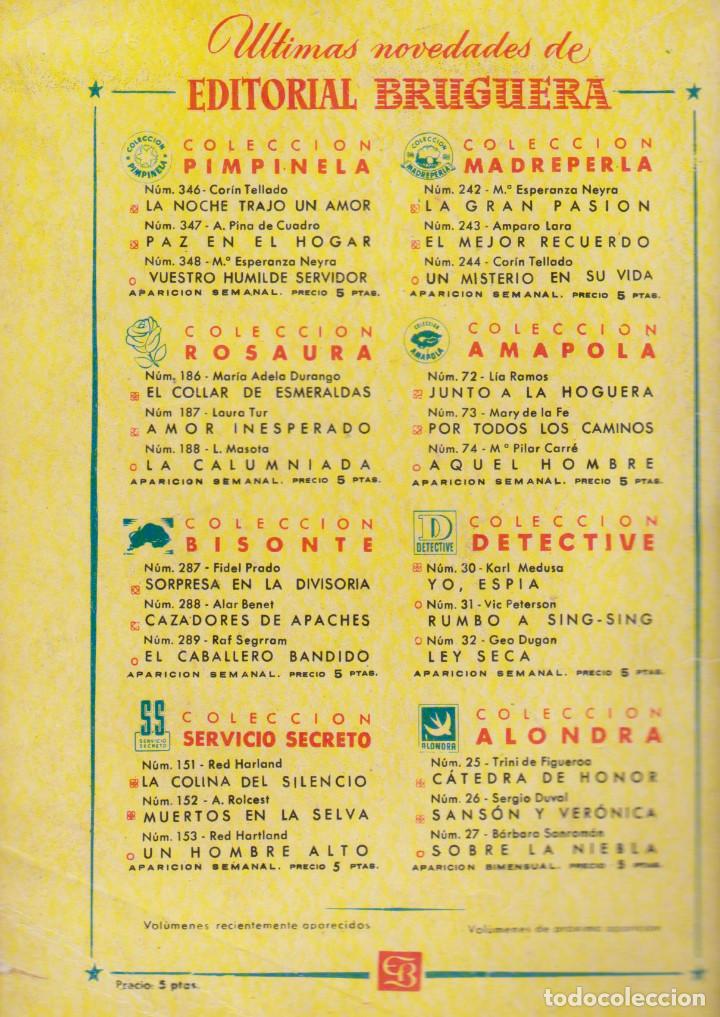 C&oacute;mics: Colecci&oacute;n Alondra. Autor: Sergio Duval. N&uacute;mero 26: Sans&oacute;n y Ver&oacute;nica - Foto 2