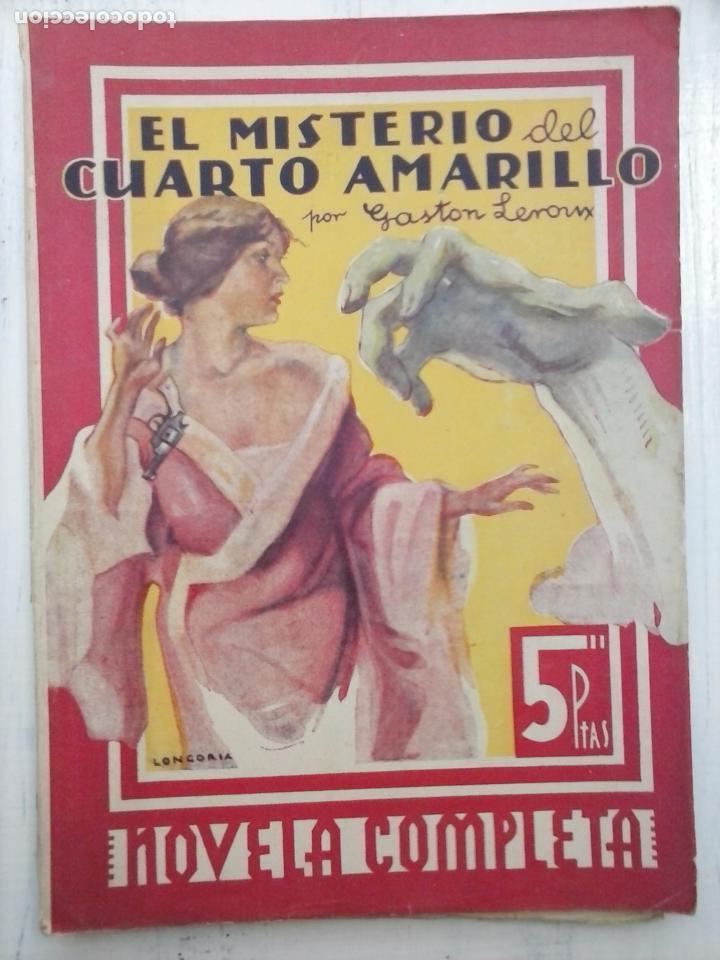 C&oacute;mics: AMELLER NOVELA COMPLETA - EL MISTERIO DEL CUARTO AMARILLO - GASTON LEROUX - - Foto 1