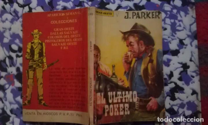 C&oacute;mics: EL ULTIMO POKER - J. PARKER - GRAN OESTE 292 - Foto 1