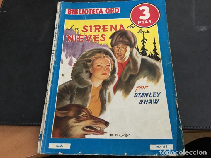 Fumetti: LA SIRENA DE LAS NIEVES. BIBLIOTECA ORO AZUL N&ordm; 175 (COB164)