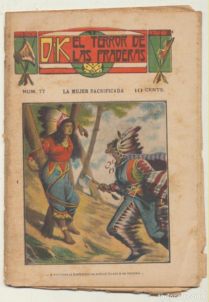 C&oacute;mics: Dik el Terror de las Praderas n&ordm;  77. Barcelona  191? - Foto 1