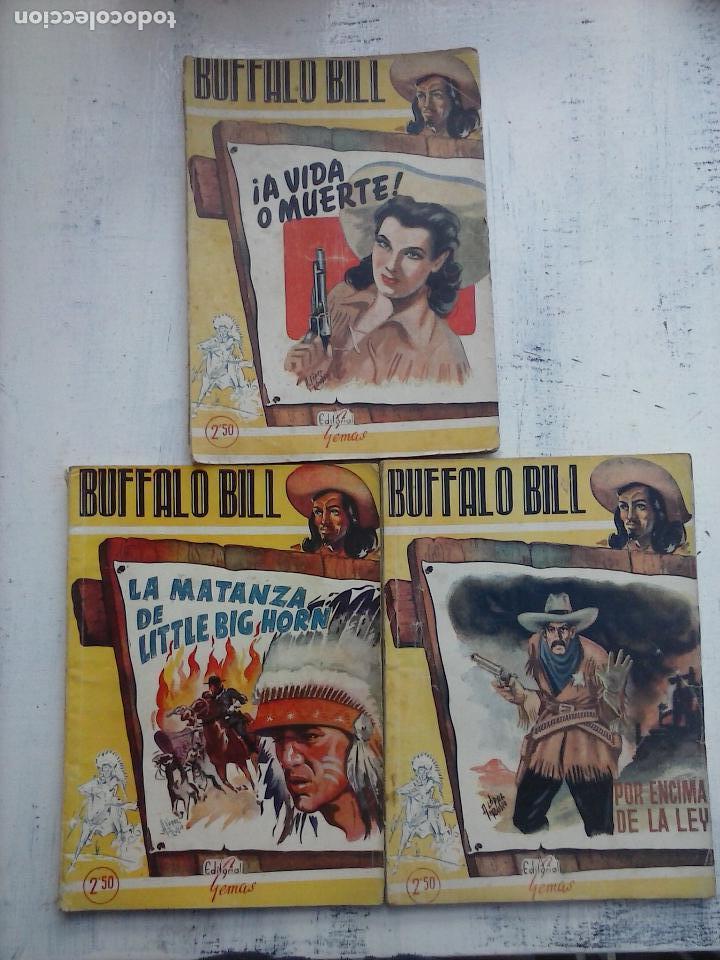 C&oacute;mics: BUFFALO BILL N&ordm;S - 4,6,7 EDITORIAL GEMAS - MADRID - 1945 - Foto 1