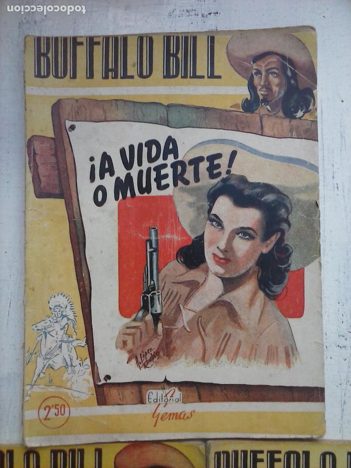 C&oacute;mics: BUFFALO BILL N&ordm;S - 4,6,7 EDITORIAL GEMAS - MADRID - 1945 - Foto 2