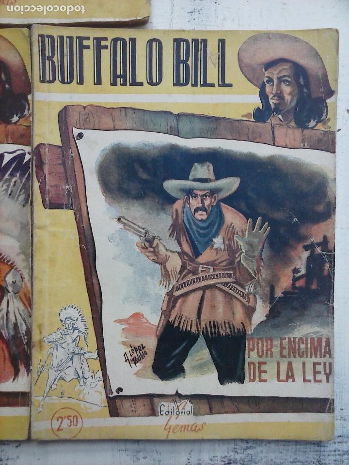 C&oacute;mics: BUFFALO BILL N&ordm;S - 4,6,7 EDITORIAL GEMAS - MADRID - 1945 - Foto 4