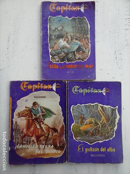 C&oacute;mics: CAPIT&Aacute;N n&ordm;s 1,4 y 6 EDICIONES TUBAL 1955 - Foto 1