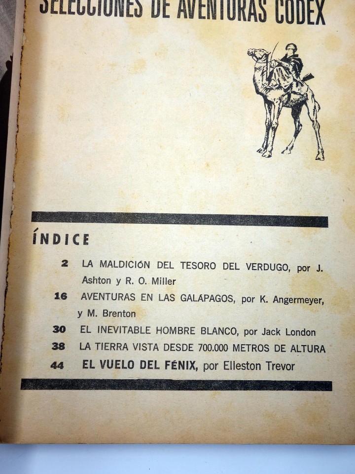 C&oacute;mics: SELECCIONES DE AVENTURAS. EL VUELO DEL F&Eacute;NIX (Vvaa) Codex, 1965 - Foto 6
