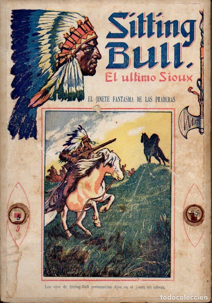 C&oacute;mics: SITTING BULL EL &Uacute;LTIMO SIOUX - DOCE N&Uacute;MEROS ENCUADERNADOS. - Foto 1