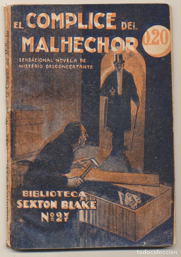 C&oacute;mics: Biblioteca Sexton Blake n&ordm; 27. El c&oacute;mplice del malhechor. Tor-Ar- - Foto 1