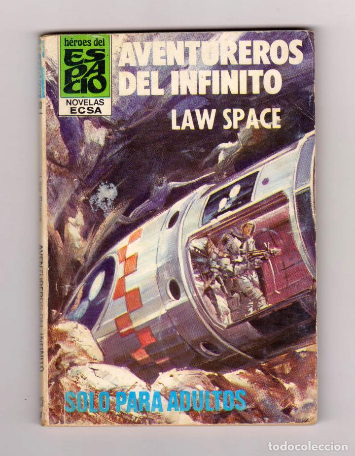 C&oacute;mics: H&eacute;roes del Espacio. Autor: Law Space. N&uacute;mero 130: Aventureros del infinito - Foto 1