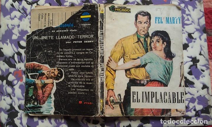 C&oacute;mics: EL IMPLACABLE - FEL MARTY - COLECCION CHICAGO 9 - Foto 1