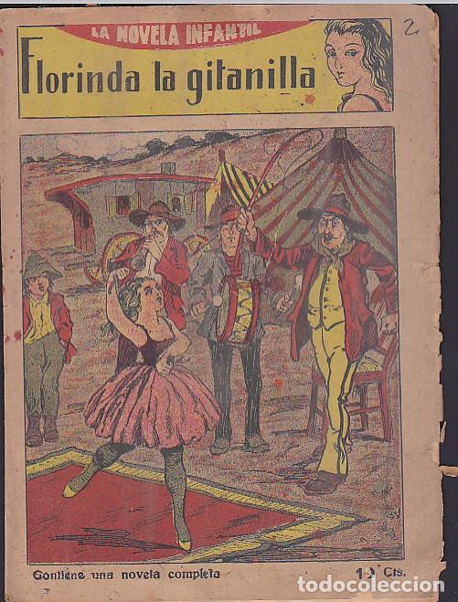 C&oacute;mics: FOLLETIN COLECCION LA NOVELA INFANTIL FLORINDA LA GITANILLA - Foto 1