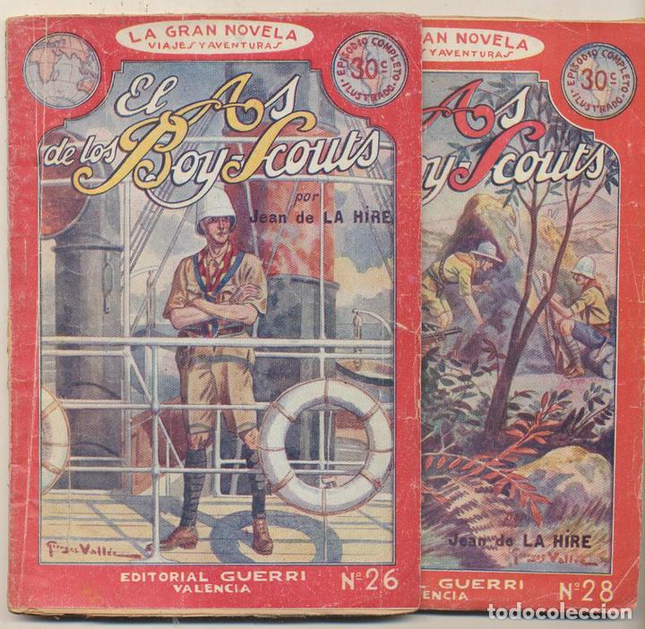 C&oacute;mics: El As de los Boy Scouts. Guerri 1930. 2 ejemplares: 26 y 28 - Foto 1